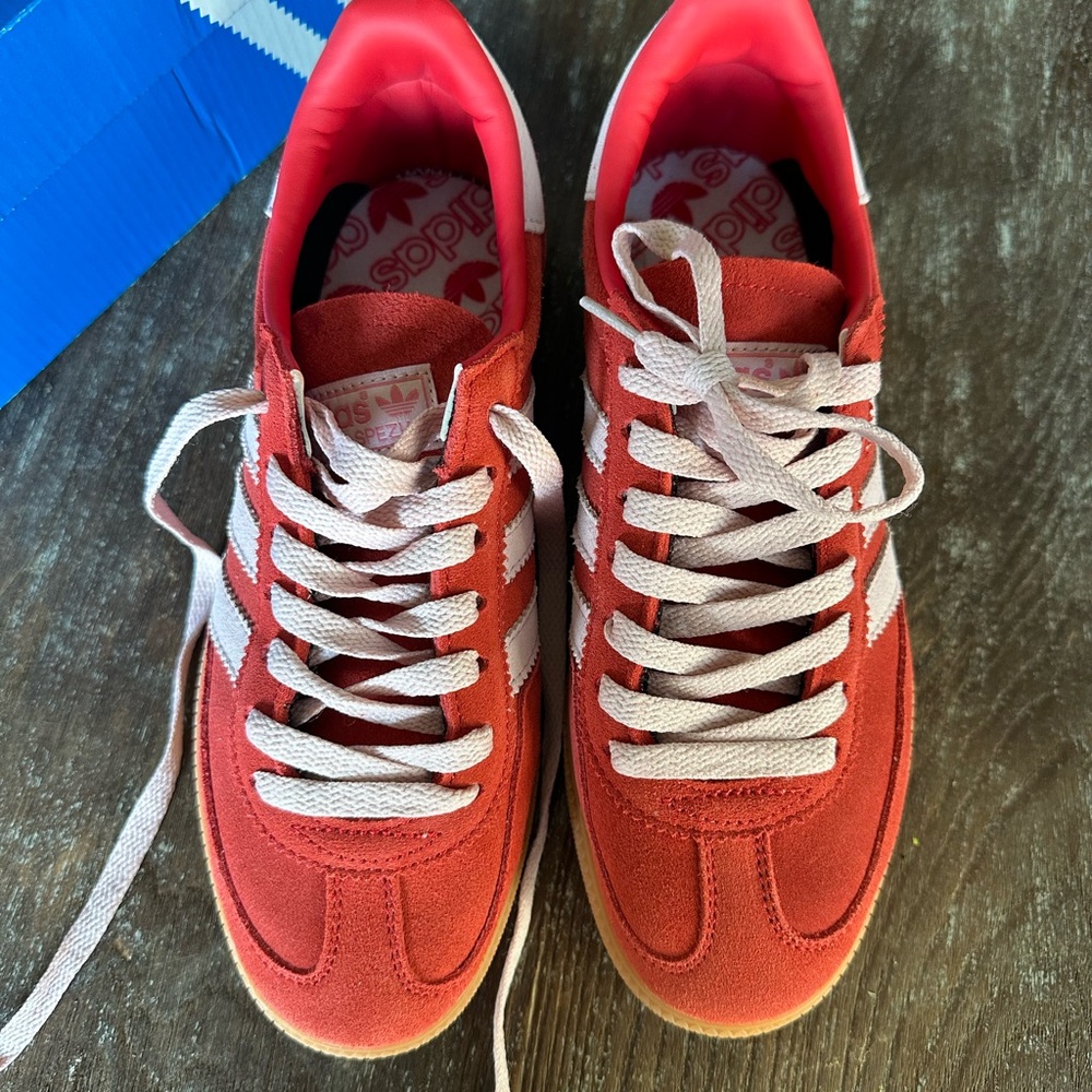 Addias Retro Pink & Red Sneaker Handball Spezial